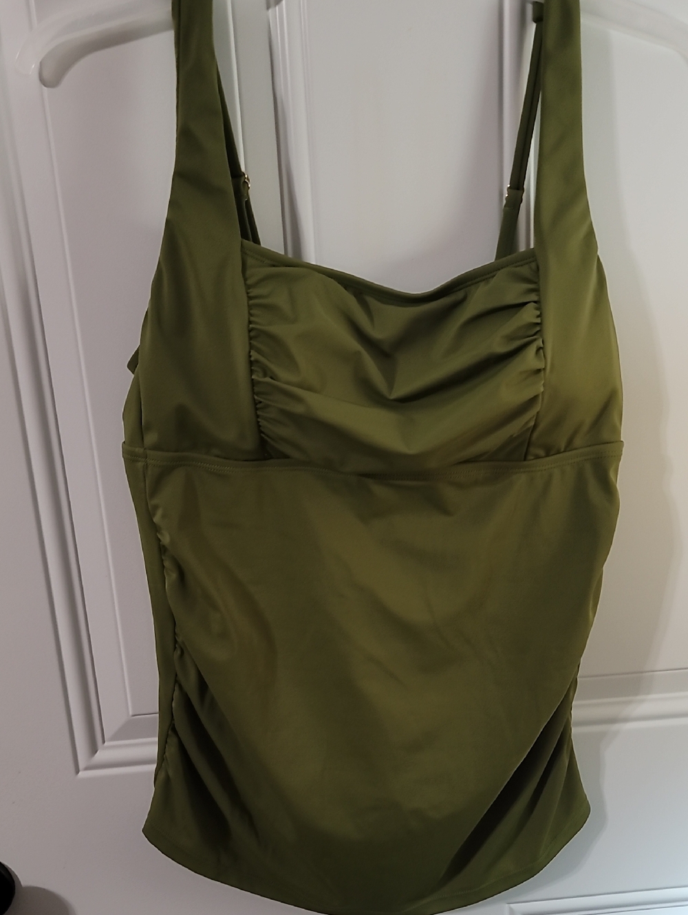Olive Green Tankini Top